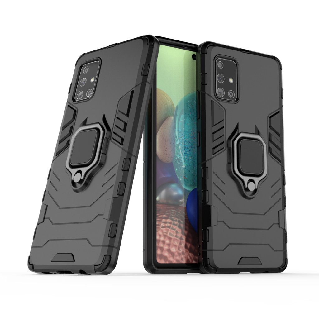 Kiss เคส Samsung Galaxy A71 5G พลาสติกแบบแข็ง Armor Shockproof Phone Case Back Cover