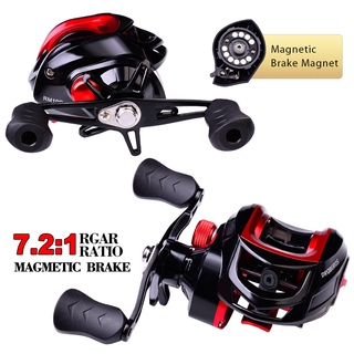 รอกตกปลา Proberos รอกหยดน้ํา เบรค 10kg รอบ 7.2:1 ลูกปืน 10+1 รอกตกปลาราคาถูก Fishing Reel Casting Baitcasting