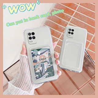 เคสโทรศัพท์มือถือ ซิลิโคนนิ่ม แบบใส พร้อมช่องใส่บัตร สําหรับ Huawei P40 Mate 40 Pro Y7A Y9S Y9 Y7 Prime 2019 Y7p Nova 8i P Smart 2021