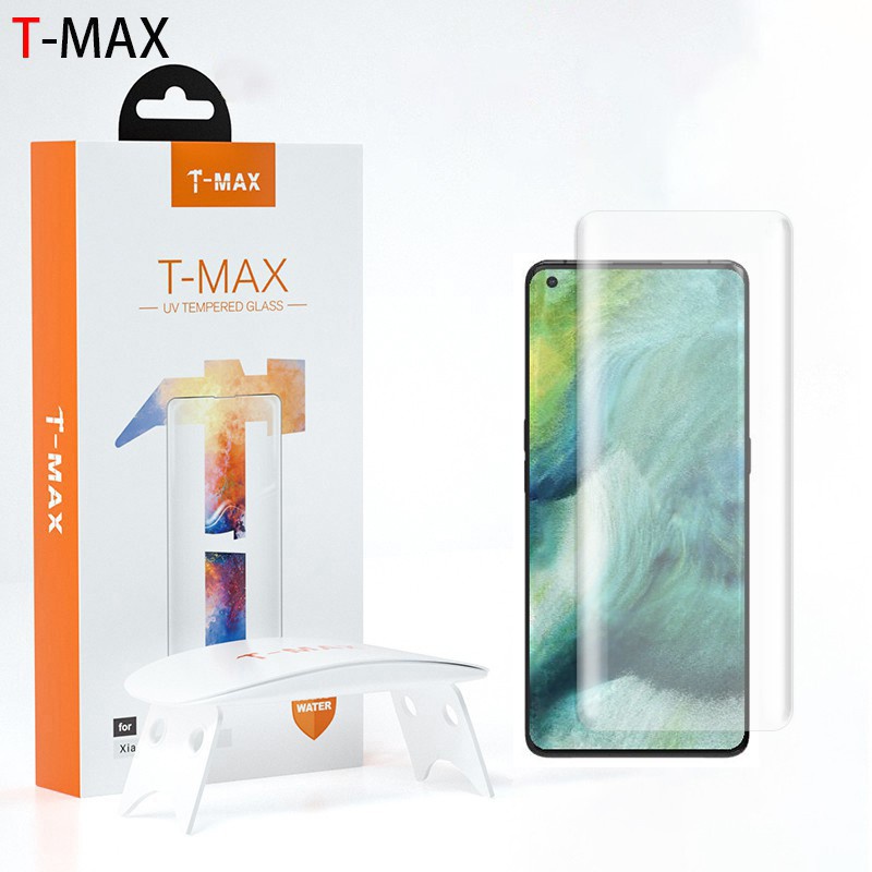 ฟิล์มกระจก UV T-Max OPPO Find X8 X7 Ultra X6 X5 X3 X2 Reno 10 8t Pro 5G