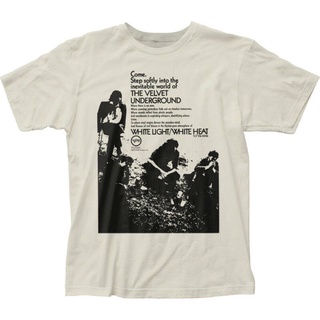 [100% Cotton] Wanyg เสื้อยืดแขนสั้น ผ้ากํามะหยี่ ลาย The Velvet Underground Come Step Lightly เหมาะกับของขวัญวันเกิด สไต