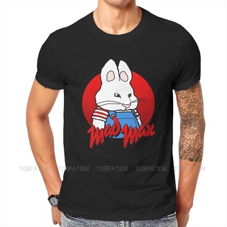 Angry Printing Newest TShirts Bunny Rabbit Cute Animal Docile Men Graphic Streetwear T Shirt O Neck สไตล์ใหม่