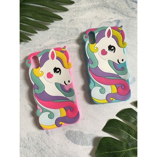 🌈 พร้อมส่ง 🦄 Unicorn Silicone Case เคสยูนิคอร์น (7+/8+/Xs Max)