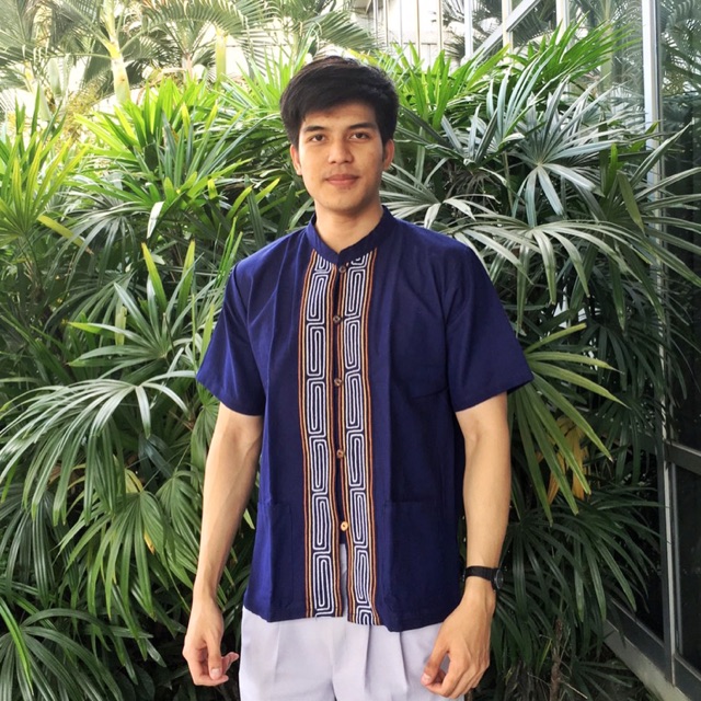👉🏻👉🏻 เสื้อผ้าฝ้ายแต่งลายเดินเชือก 🔆🔆 ใส่สบาย มี 5 สี 🔆🔆