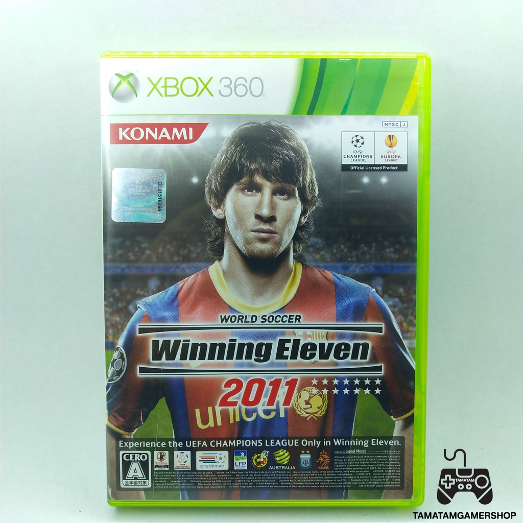 แผ่นแท้ Winning Eleven 2011 xbox360 [NTSC-J]แผ่นเกมส์แท้xbox360 มือสอง สภาพสะสม winning2011