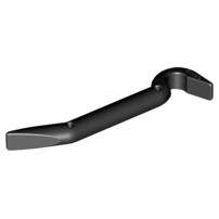 Lego part (ชิ้นส่วนเลโก้) No.92585 Minifigure Utensil Tool Crowbar