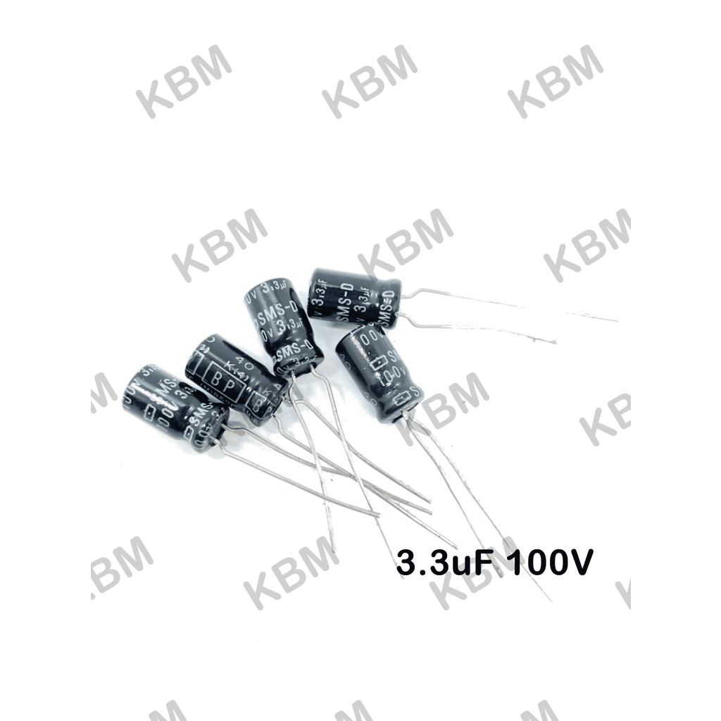 Capacitor (คาปาซิเตอร์)3.3uF100V 3.3uF250V 3.3uF350V 3.3uF450V 3.9uF 250V
