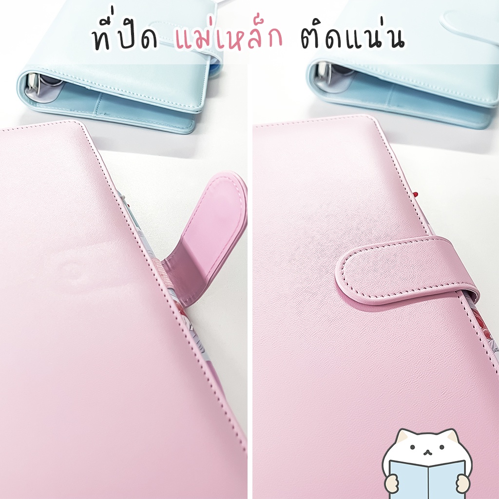 [ปก] แพลนเนอร์ Candy 🔆  Planner Cover PU Diary สมุดแพลนเนอร์ สมุดโน๊ต ไดอารี่ แฟ้ม A6/A5 mimisplan รูปที่ 5