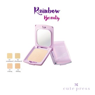 แป้งพัฟ คิวเพลส Cute Press Evory Retouch Oil Control Foundation Powder 12 g. อิเวอร์รี่ รีทัช ปกปิด คุมมัน