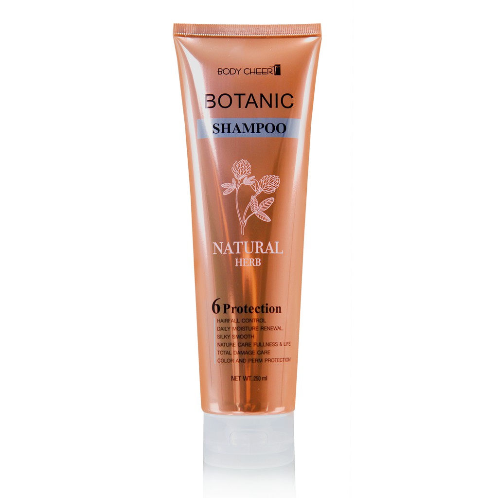 Botanic Shampoo Natural Herb โบทานิคแชมพู รากผมผ่อ ผมขาดหลุดร่วง ผมแห้งกระด้าง ชี้ฟู ผมเสียเกิดรังแค