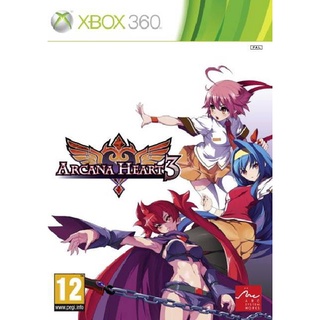 Arcana Heart 3 xbox360 [PAL] แผ่นเกมส์Xbox 360 แผ่นไรท์เล่นกับเครื่องที่แปลงแล้ว