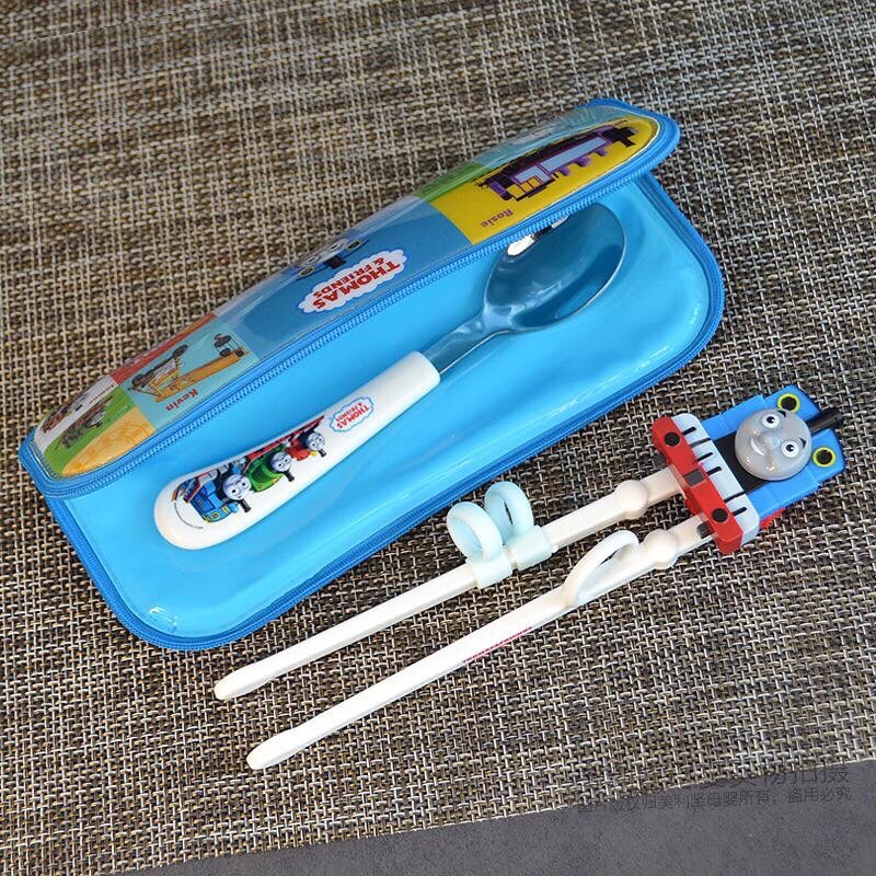 ช้อน ตะเกียบ พร้อมถุงเก็บ  Thomas - รูปที่ 2