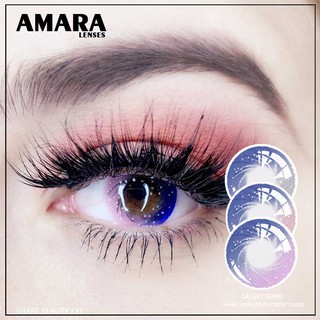 AMARA LENSES Starry Sky Color Contact Lens Color Lens 1 Pair GALAXY Series