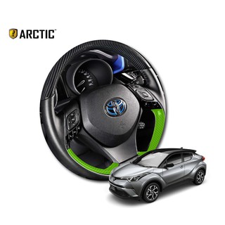 ARCTIC ฟิล์มกันรอยรถยนต์ ภายในรถ PianoBlack TOYOTA CHR - บริเวณข้างพวงมาลัย