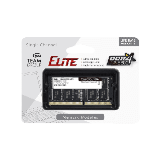 16GB (16GBx1) DDR4/3200 RAM NOTEBOOK (แรมโน้ตบุ๊ค) TEAMGROUP ELITE SO-DIMM CL22 ประกันตลอดการใช้งาน