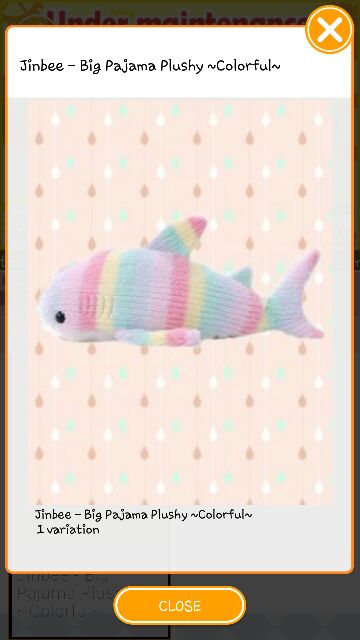 หมดค่ะ❌[🇯🇵นำเข้าจากญี่ปุ่น100% 🇯🇵]ตุ๊กตาปลาฉลาม Jinbee - Big Pajama Plushy ~Colorful~ [Toreba]