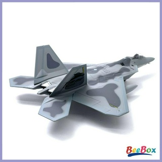 Beebox ใหม่ 1 / 100 Usa Airline F - 22 Raptor Diecast โมเดลเครื่องบินของเล่นสําหรับเด็ก