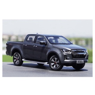 1:18 ISUZU D-MAX Pickup Truck 2021 สีเทาเข้ม