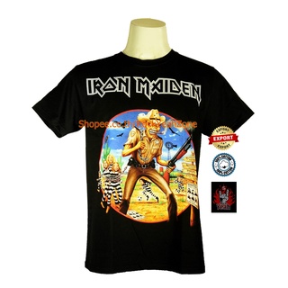 เสื้อวง Iron Maiden เสื้อไซส์ยุโรป ไอเอิร์นเมเดน ไอร่อน PTA1677 เสื้อวงดนตรีต่างประเทศ