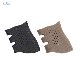 CRE  Tactical Pistol Rubber Grip Anti Slip Glove for Glock 17 19 20 21 22 23 31 32