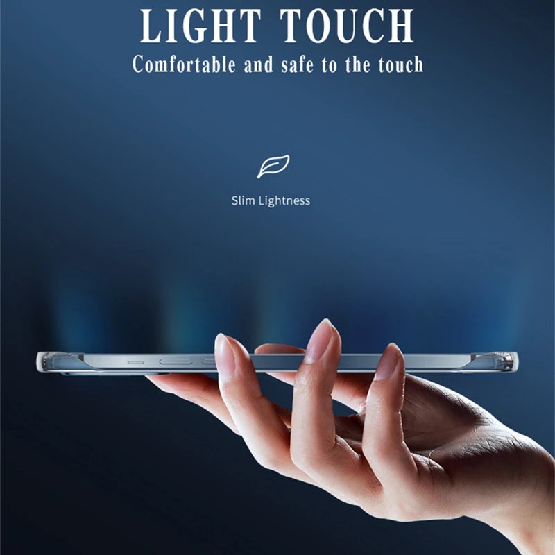 Full Transparent Borderless Phone Case for Redmi Note 10 11T Pro 11 E ...