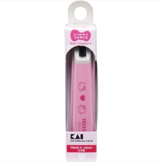 KAI beauty care x hello kitty nail clipper S ที่ตัดเล็บ กรรไกรตัดเล็บ ตัดเล็บญี่ปุ่น คิตตี้