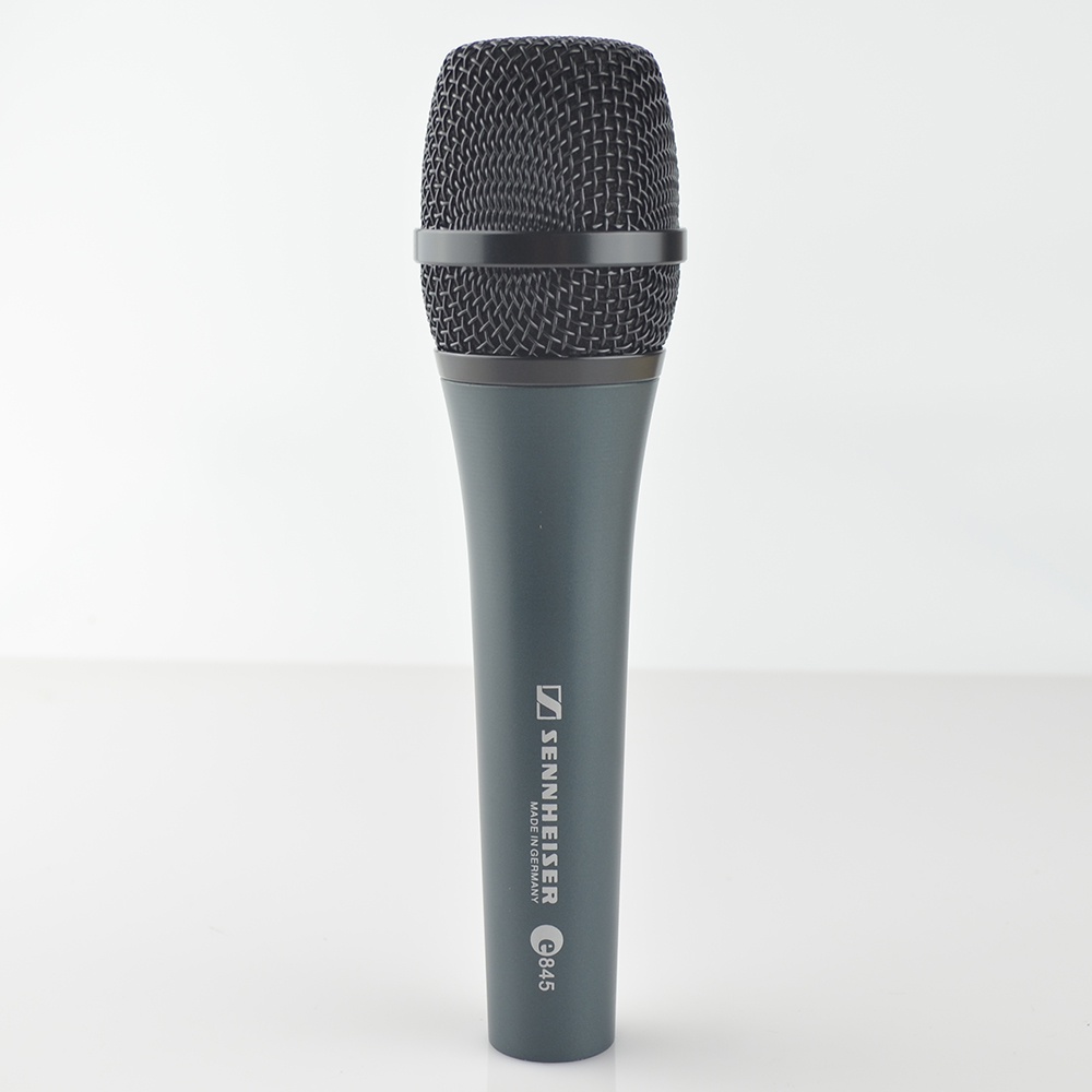 ไมโครโฟน Sennheiser E845 cardioid ไมโครโฟนเสียงร้องสําหรับ Church stage studio Tiktok live