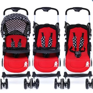 Aree Stroller - Cozy (red) รถเข็นเด็กสำหรับเด็กแรกเกิดขึ้นไป