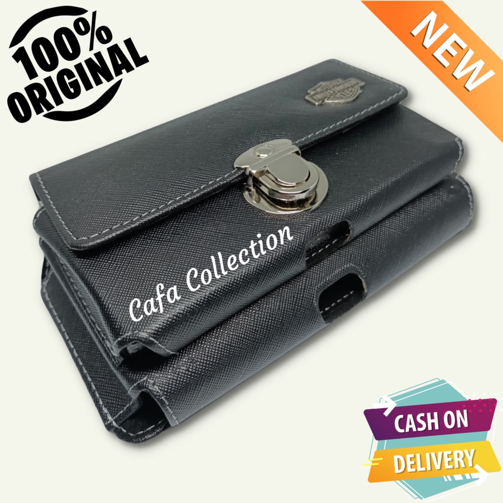 HP MENS WAIST PHONE WALLET 1 SLOT และ 2 SLOT SIZE 65 INCH // MENS PHONE COVER // LEATHER PHONE WALLE