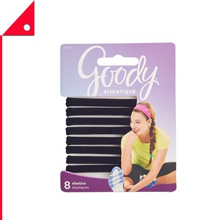 Goody : GOD07496* ยางรัดผม Womens Athletique Sweat Stretch Elastics, 8 Count