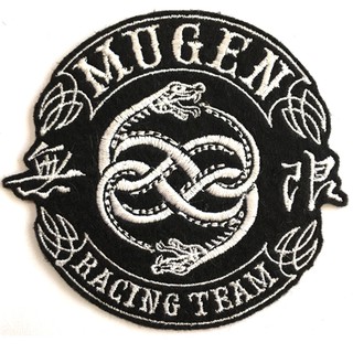 อาร์มรีดปักลาย MUGEN RACING อาร์มรีดติดเสื้อลายMUGEN RACING ตัวรีดติดเสื้อลายMUGEN RACING อาร์มติดเสื้อลายMUGEN RACING