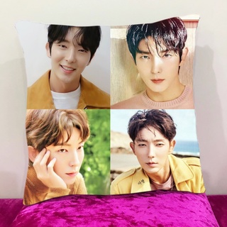 หมอนอิงสั่งทำ ใส่ได้4รูป หมอนอิงขนนุ่ม หมอนอิงโซฟา หมอนอิงในรถ หมอนอิง Cushions Lee Joon gi อีจุนกิ