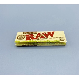 Raw organic hemq 1/4 กระดาษม้วน 79 mm.- 50แผ่น