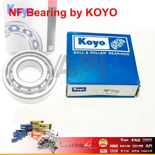 KOYO ลูกปืนเม็ดหมอน NF305 NF-305 NF 305 วงนอก 62 mm. รูใน 25 mm. ความหนา 17 mm.