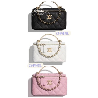 💯ของแท้ CHANEL 22C ฤดูใบไม้ผลิ/ฤดูร้อน Series กระเป๋าถือไหล่เดี่ยว