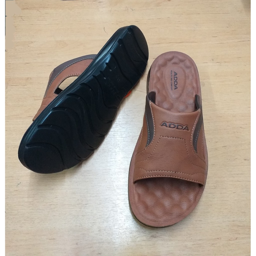 ADDAรุ่นใหม่ล่าสุดมีปุ่มนวดเท้า รุ่น 73802 สีดำ น้ำตาล น้ำตาลอ่อน  เบอร์ 39-45
