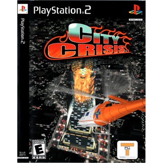 แผ่นเกมส์ City Crisis แผ่นCD PS2 Playstation2 คุณภาพสูง ราคาถูก