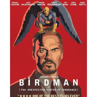 DVD Birdman เบิร์ดแมน มายาดาว : 2014 #หนังฝรั่ง (เสียงอังกฤษ/ซับไทย-อังกฤษ) #ออสการ์ ภาพยนตร์ยอดเยี่ยม