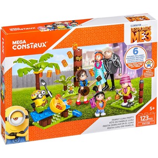 Mega Construx ตัวต่อ มินเนี่ยน Despicable Me 3 Family Luau Party Toy ของแท้