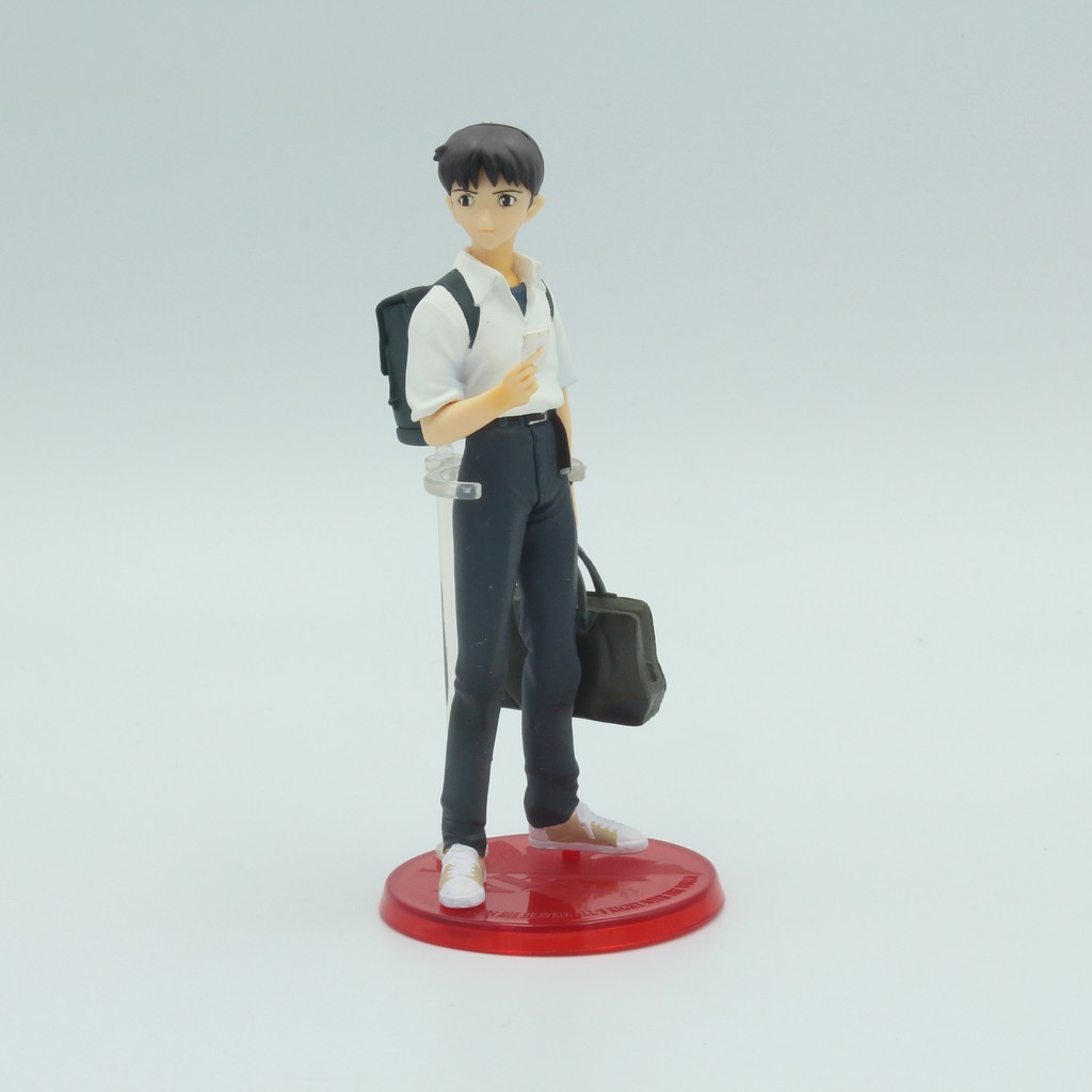 ฟิกเกอร์ โมเดล อิการิ ชินจิ (Ikari Shinji) จากเรื่อง อีวานเกเลี่ยน (Shin Seiki Evangelion) สูง 13.5 cm