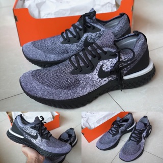 Nike Epic React Flyknit พื้นดำ (AQ0067-011)