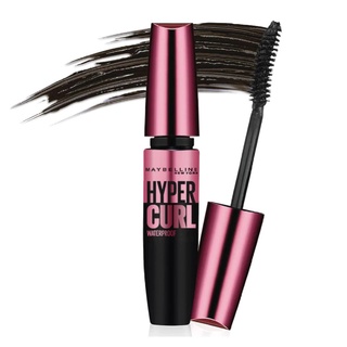 MAYBELLINE เมย์เบลลีน ไฮเปอร์เคิร์ล วอเตอร์พรูฟ มาสคาร่าสูตรกันน้ำ
