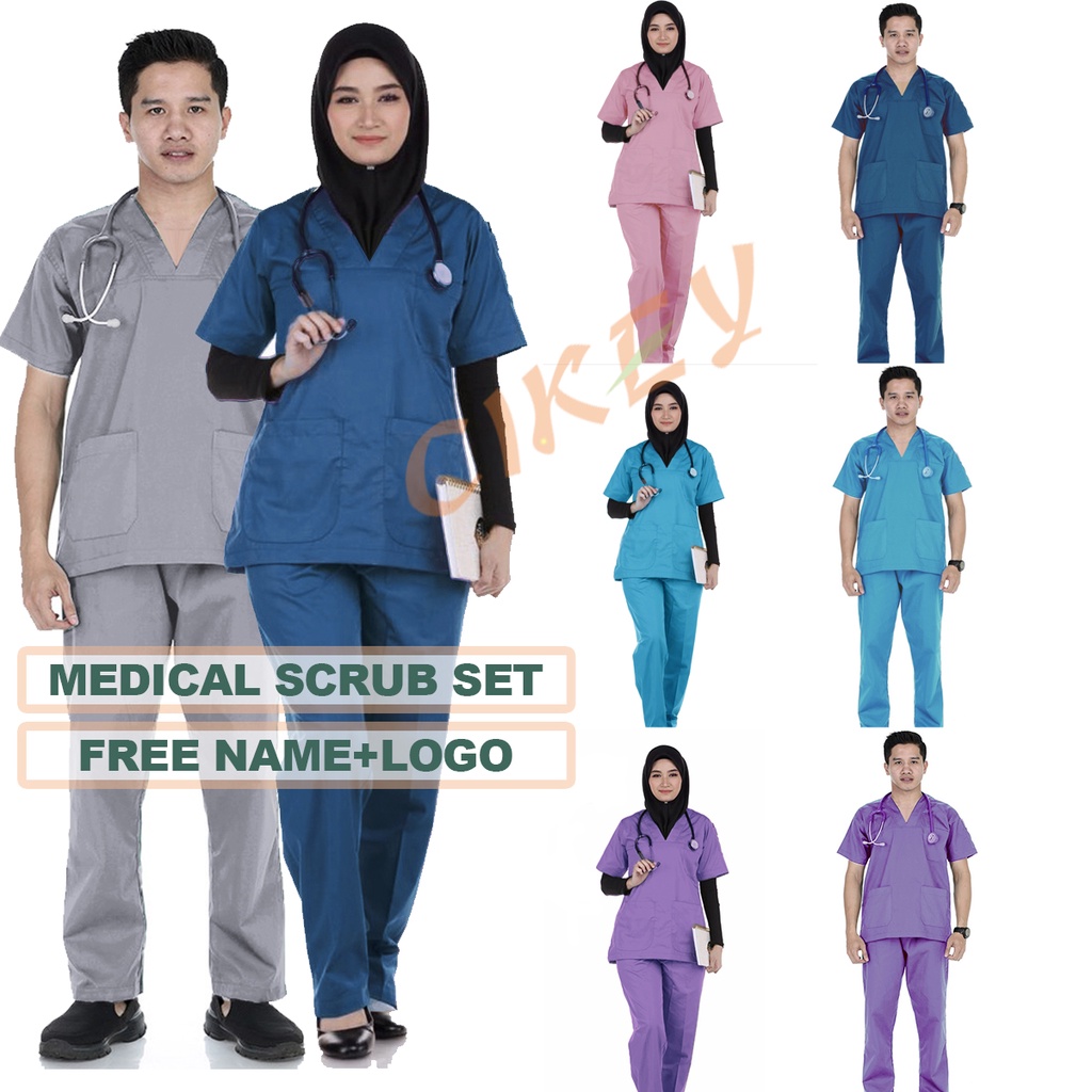 ชุดพยาบาล scrub สำหรับผู้หญิง