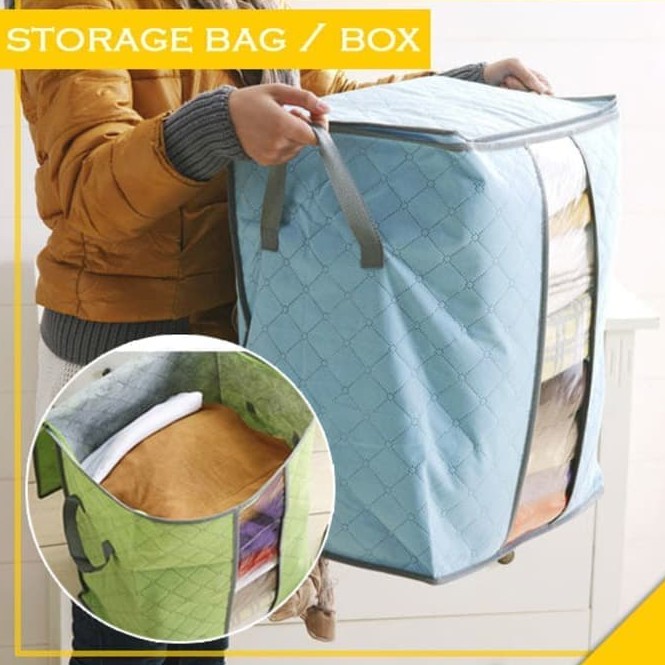 ที่เก็บของ BEDCOVER ขนาดใหญ่ลายน่ารัก SB881