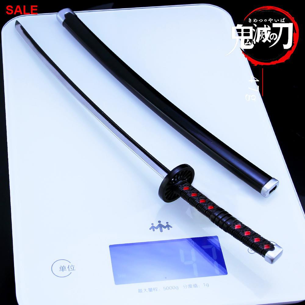 ♦₪ดาบพิฆาตอสูร2021 วัสดุโลหะผสม ดาบคาตานะ ดาบของเล่น ชุดดาบพิฆาสูร ของเล่นเด็กโต ดาบซามูไร ดาบเหล็ก 