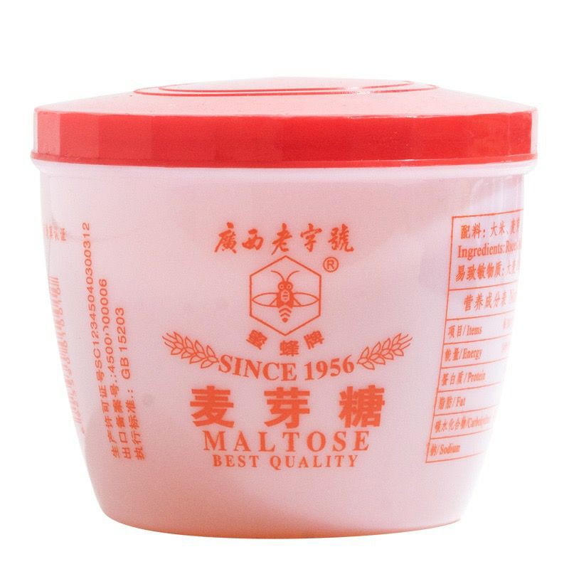 แปะแซจีน Maltose ฝาสีส้ม สำหรับทำอาหาร หรือทำขนม 500 กรัม