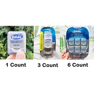 ไหมขัดฟัน ออรัลบี ไกลด์ ดีพคลีน ยาว 40 เมตร Glide Pro-Health Deep Clean Floss Cool Mint 40m (Oral-B®)