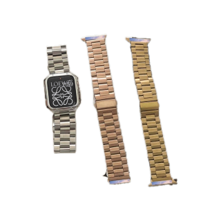 สายแอป.เปิ้ลวอช สายสแตนเลสสตีลอินเทรนด์โซ่โลหะสำหรับสาย watch 7 se 6 5 4 3 watch band บุคลิกภาพ สายนาฬิกา