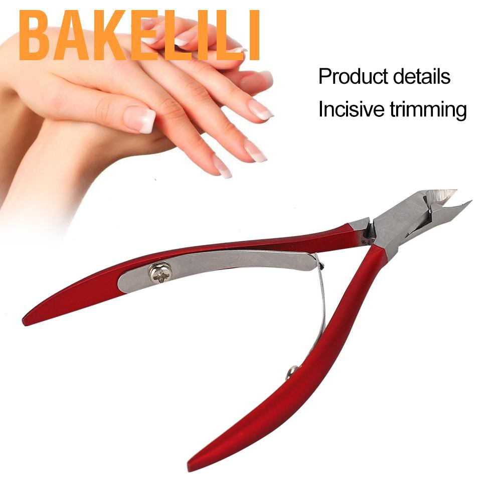 Bakelili Stainless Steel Nail Dead Skin Scissors Calluses Hangnail