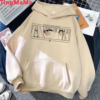 Darling In The Franxx Zero Two Hoodies Men 2021 Grunge เสื้อกันหนาวมีฮู้ดสไตล์ฮิปฮอปสําหรับผู้ชาย